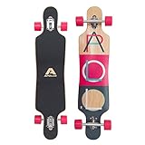 Apollo Longboard Fidji Flex III Special Edition Komplettboard mit High Speed ABEC Kugellagern, Drop Through Freeride Skaten Cruiser Boards