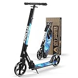 Apollo XXL Wheel Scooter - Phantom Pro Cityroller | Klappbarer City | Höhenverstellbar, Tretroller für Erwachsene | Roller Kinder 6 Jahre | wahlweise mit LED Rollen | Kinderroller