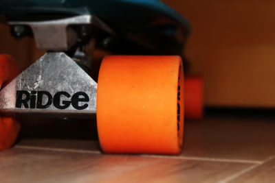Longboard-Rollen orange