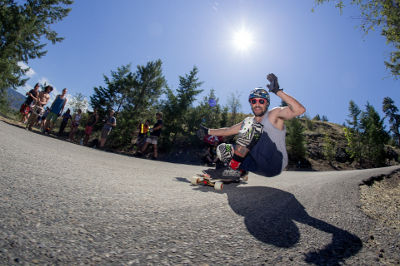 Longboard Freeriding