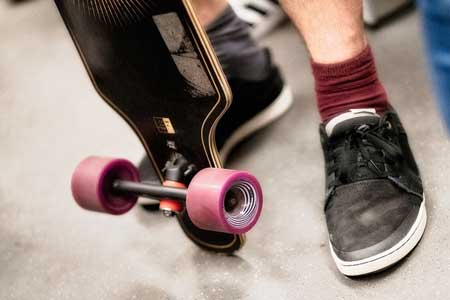 2 Stück Nylon Longboard Fußfixierband Skateboard Standfüße Haltegurt 